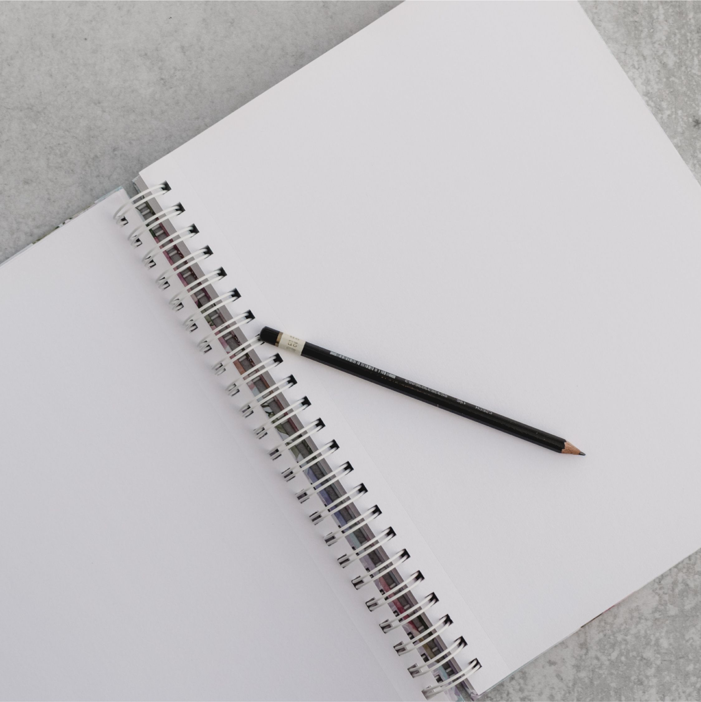 Pen and paper for copywriting